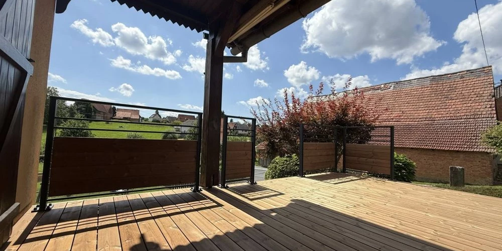 Rénovation d'une terrasse en bois à Eberbach-Seltz