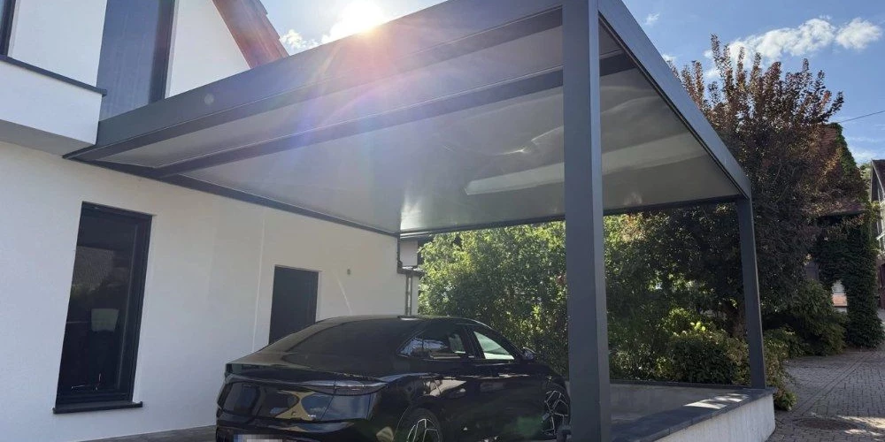 Carport aluminium Carisma 7 x 6 m à Munchhausen
