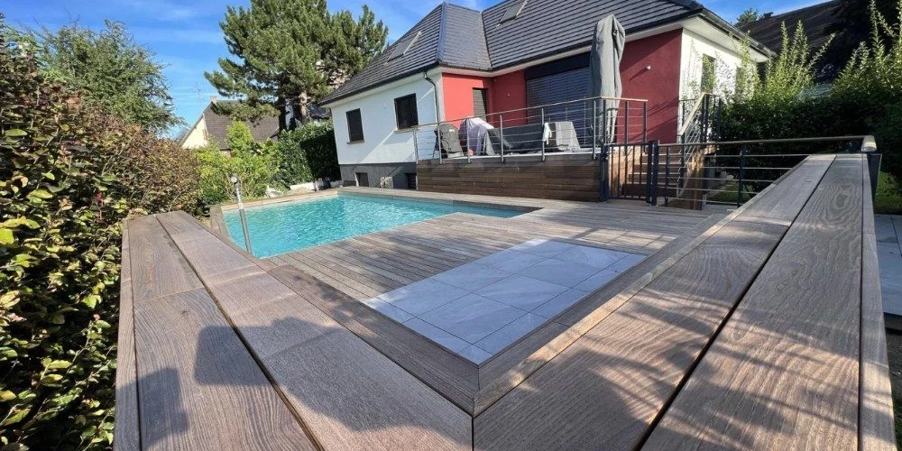 Aménagement extérieur complet à Strasbourg-Robertsau