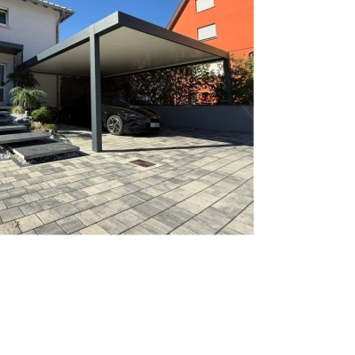 Carport aluminium Solisysteme Carisma à Bischwiller