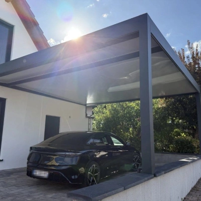 Carport aluminium Carisma 7 x 6 m à Munchhausen