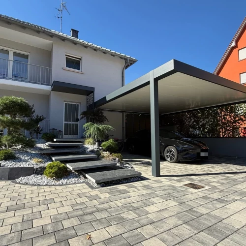 Carport aluminium Solisysteme Carisma à Bischwiller – BH Solutions