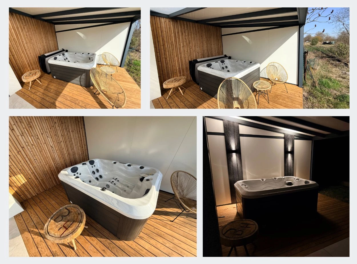 Spa en exposition au showroom BH Solutions