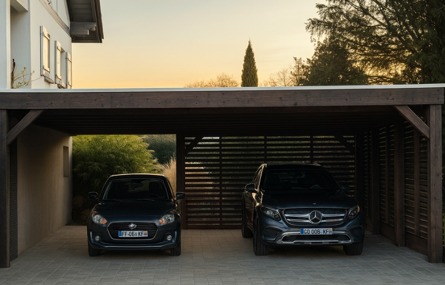 Installation d'un carport par BH SOLUTIONS