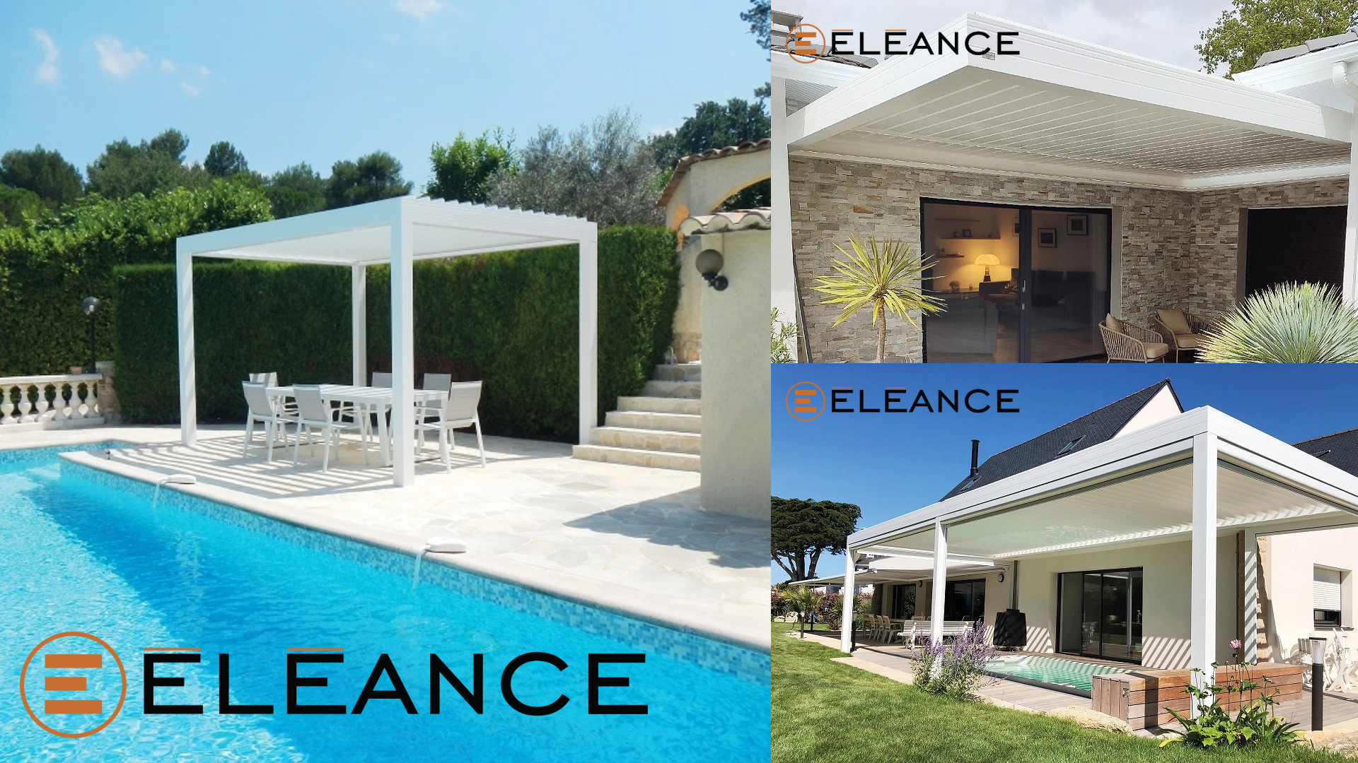 Eléance est partenaire de BH Solutions pour les pergolas